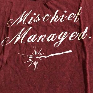 Mischief Managed Harry Potter shirt